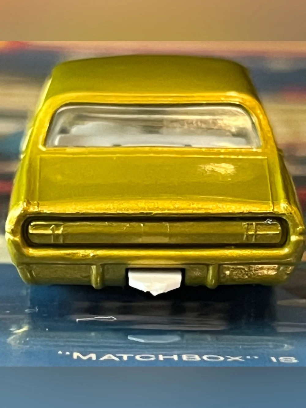 Vintage Matchbox Superfast No. 36 Opel Diplomat Gold Made in England Lesney